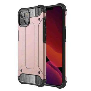 For iPhone 13 Magic Armor TPU + PC Combination Case(Rose Gold)