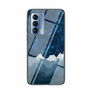 For Meizu 18 Starry Sky Painted Tempered Glass TPU Shockproof Protective Case(Star Chess Rob)