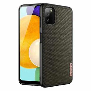 For Samsung Galaxy A03s (166.6mm) DUX DUCIS Fino Series PU + TPU Protective Case(Green)