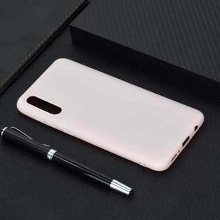For Galaxy A50 Candy Color TPU Case(Pink)