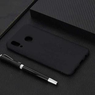 For Galaxy M20 Candy Color TPU Case(Black)