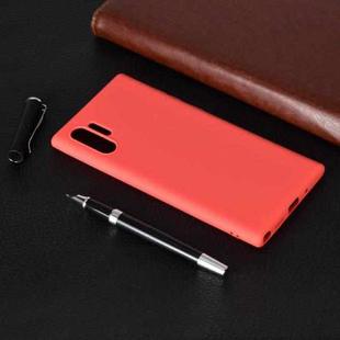 For Galaxy Note10+ Candy Color TPU Case(Red)