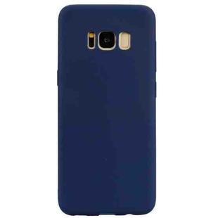 For Galaxy S8+ Candy Color TPU Case(Blue)