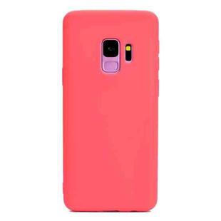 For Galaxy S9 Candy Color TPU Case(Red)