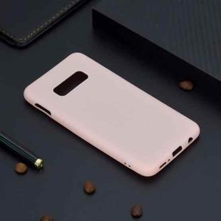 For Galaxy S10e Candy Color TPU Case(Pink)
