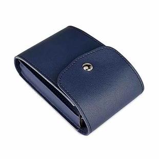 DY06 PU Leather Pattern Digital Accessory Storage Bag(Royal Blue)