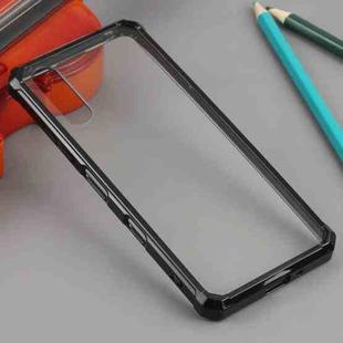 For Sony Xperia 10 III Shockproof Scratchproof TPU + Acrylic Protective Case(Black)