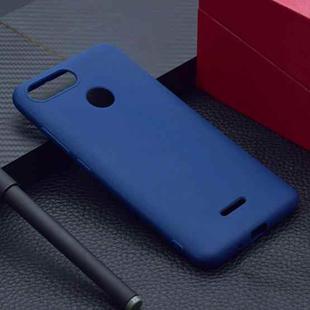 For Xiaomi Redmi 6 Candy Color TPU Case(Blue)