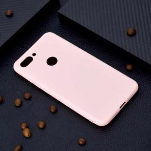 For Xiaomi Mi 8 Lite Candy Color TPU Case(Pink)