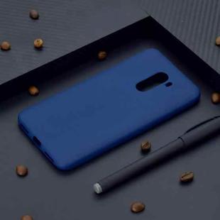For Xiaomi Pocophone F1 Candy Color TPU Case(Blue)