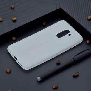 For Xiaomi Pocophone F1 Candy Color TPU Case(White)