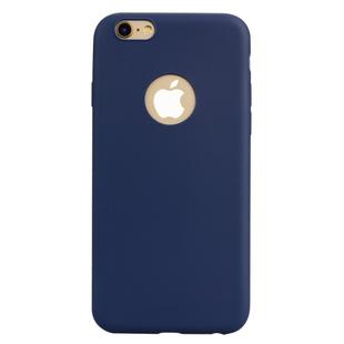 For iPhone 6s / 6 Candy Color TPU Case(Blue)