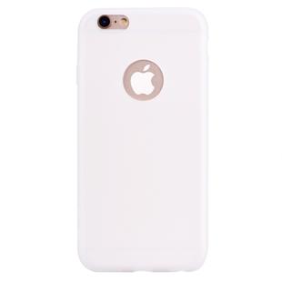 For iPhone 6s Plus / 6 Plus Candy Color TPU Case(White)
