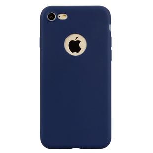 For iPhone SE 2022 / SE 2020 / 8 / 7 Candy Color TPU Case(Blue)