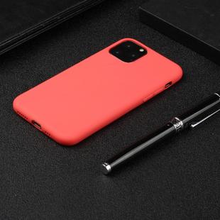 For iPhone 11 Candy Color TPU Case(Red)