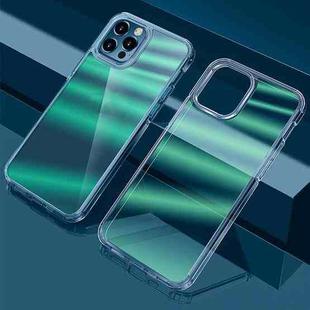 For iPhone 12 Pro Max Dazzle Colour TPU + PC Transparent Protective Case(Green Light)