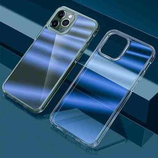 For iPhone 11 Pro Max Dazzle Colour TPU + PC Transparent Protective Case (Blue Light)