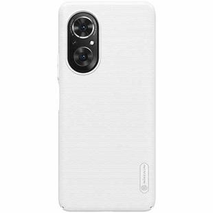 For Honor 50 SE NILLKIN Frosted Concave-convex Texture PC Protective Case(White)