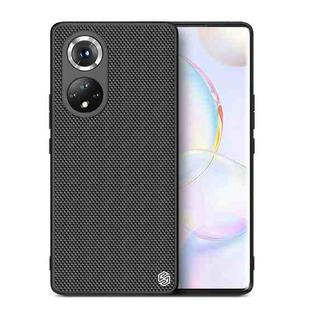 For Honor 50 Pro NILLKIN 3D Textured Nylon Fiber TPU Case(Black)