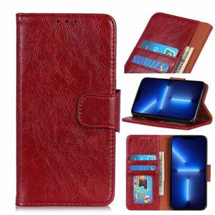 For iPhone 13 Pro Nappa Texture Horizontal Flip Leather Case with Holder & Card Slots & Wallet (Red)