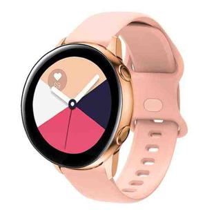 For Huawei Watch 3 / Watch 3 Pro Internal Reverse Buckle Silicone Watch Band, Size:22mm(Pink)