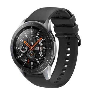 For Huawei Watch 3 / 3 Pro Silicone Watch Band(Black)