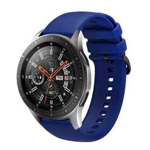 For Huawei Watch 3 / 3 Pro Silicone Watch Band(Dark Blue)