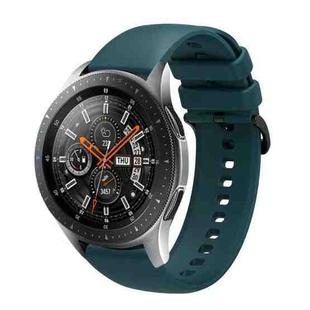 For Huawei Watch 3 / 3 Pro Silicone Watch Band(Army Green)