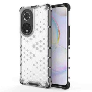 For Honor 50 Pro Shockproof Honeycomb PC + TPU Protective Case(White)