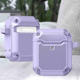Shield Armor Shield Armor Waterproof Wireless Earphone Protective Case For AirPods 1/2(Purple)