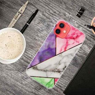 For iPhone 13 mini A Series Marble Pattern TPU Protective Case (HC-A11)