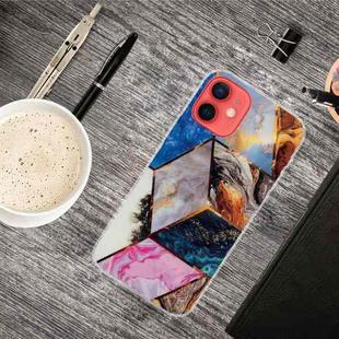 For iPhone 13 mini A Series Marble Pattern TPU Protective Case (HC-A12)