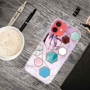 For iPhone 13 mini B Series Marble Pattern TPU Protective Case (GK-A9)