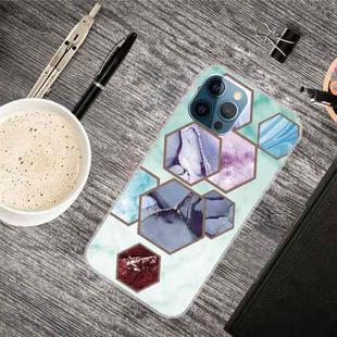For iPhone 13 Pro B Series Marble Pattern TPU Protective Case (GK-A11)