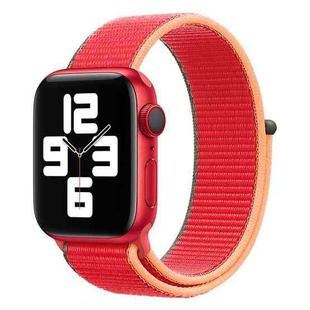 Loop Type Sport Watch Band For Apple Watch Series 9&8&7 41mm / SE 3&SE 2&6&SE&5&4 40mm / 3&2&1 38mm(Red)