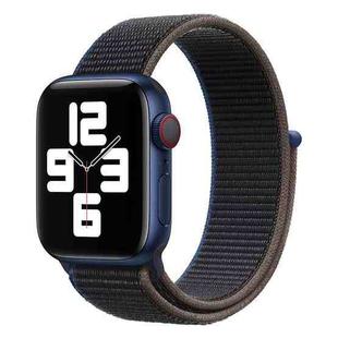 Loop Type Sport Watch Band For Apple Watch Series 9&8&7 41mm / SE 3&SE 2&6&SE&5&4 40mm / 3&2&1 38mm(Charcoal)