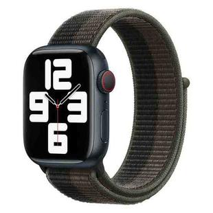 Loop Type Sport Watch Band For Apple Watch Ultra 49mm&Watch Ultra 2 49mm / Series 9&8&7 45mm / SE 3&SE 2&6&SE&5&4 44mm / 3&2&1 42mm (Black Grey)