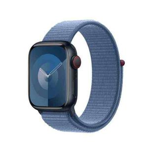 Loop Type Sport Watch Band For Apple Watch Ultra 49mm&Watch Ultra 2 49mm / Series 9&8&7 45mm / SE 3&SE 2&6&SE&5&4 44mm / 3&2&1 42mm (Gray Blue)