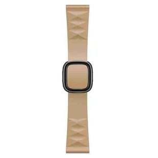 Modern Style Silicone Watch Band For Apple Watch Ultra 49mm / Series 8&7 45mm / SE 2&6&SE&5&4 44mm / 3&2&1 42mm, Style:Black Buckle(Walnut)