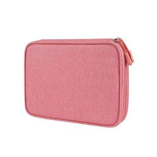 SM01S Double-layer Multifunctional Digital Accessory Storage Bag(Pink)