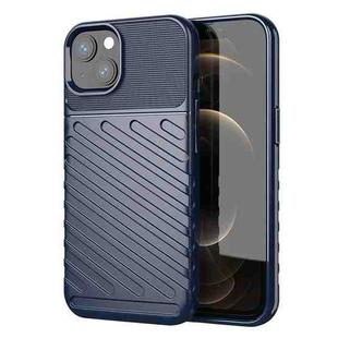 For iPhone 13 Thunderbolt Shockproof TPU Soft Case(Blue)