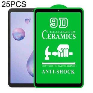 For Samsung Galaxy Tab A 8.4 2020 25 PCS 9D Full Screen Full Glue Ceramic Film