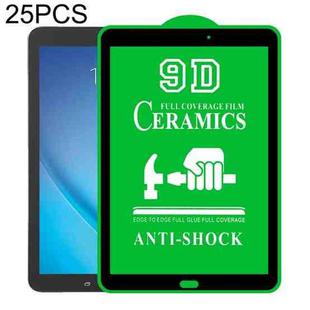 For Samsung Galaxy Tab E 9.6 T560/T561 25 PCS 9D Full Screen Full Glue Ceramic Film