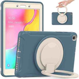 Shockproof TPU + PC Protective Case with 360 Degree Rotation Foldable Handle Grip Holder & Pen Slot For Samsung Galaxy Tab A 8.0 2019 T290(Cornflower Blue)