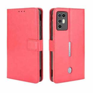 For ZTE Nubia Red Magic 6R Crazy Horse Texture Horizontal Flip Leather Case with Holder & Card Slots & Lanyard(Red)