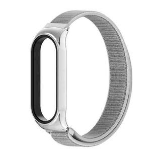 For Xiaomi Mi Band 6 / 5 / 4 / 3 Mijobs CS Breathable Nylon Watch Band(Seashell)