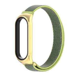 For Xiaomi Mi Band 6 / 5 / 4 / 3 Mijobs CS Breathable Nylon Watch Band(Ming Huang)