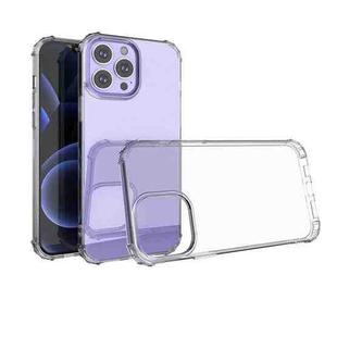 For iPhone 13 Pro Max Shockproof Transparent TPU Protective Case (Transparent)