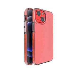 For iPhone 13 mini TPU Double-color Shockproof Protective Case (Orange)