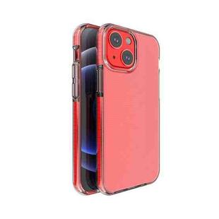 For iPhone 13 mini TPU Double-color Shockproof Protective Case (Red)